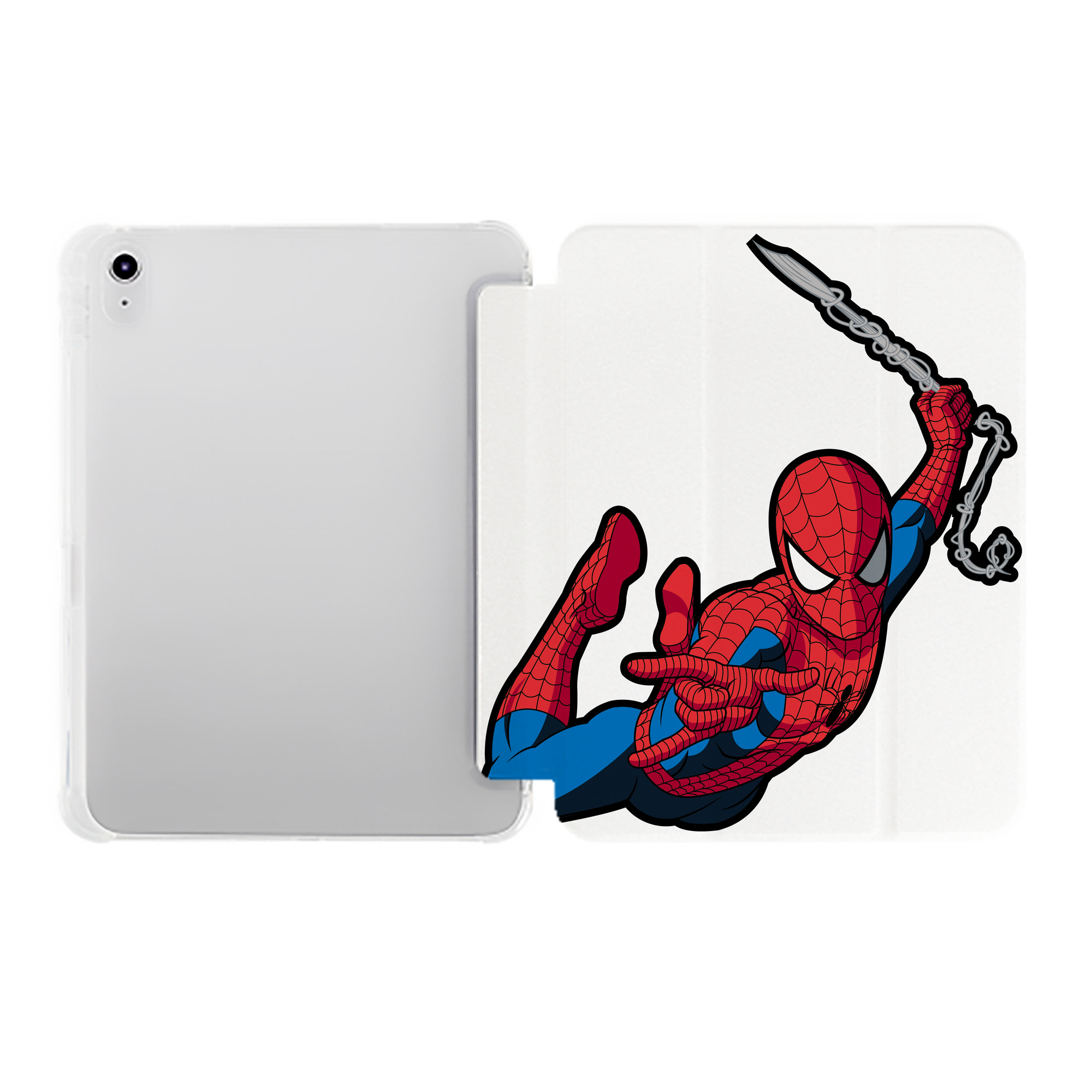 （画像用） アベンジャーズ The Avengers IPad ケース ペン収納付き 三つ折りスタンド PUレザー×シリコン 対応機種9.5/10.5/10.9インチ
